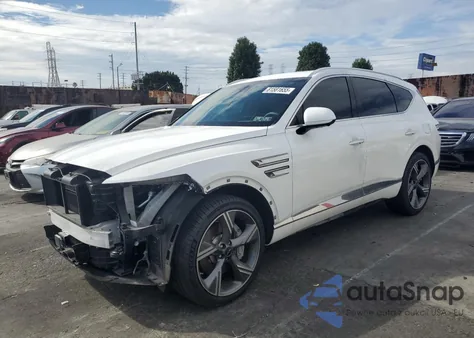 2025 Genesis Gv80 Prestige из США, поврежденный, VIN KMUHEESC0SU246077